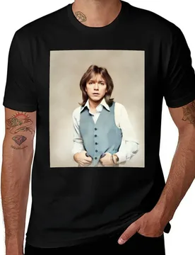 David Cassidy, Actor and Singer T-Shirt Sports Basic Short Sleeve T-Shirt - Aliexpress - FashionsVida
