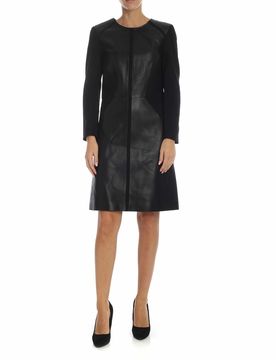 Karl Lagerfeld Abito in pelle nera