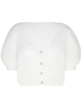 Cardigan HARPER blanc S - American Dreams - FashionsVida