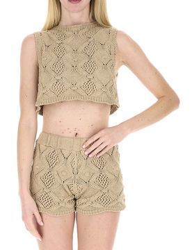 Dixie Top in maglia ECRU M