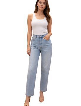 JEANS Donna PEOPLE GAMBA LARGA