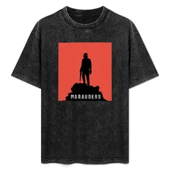 Marauders Game Poster T-Shirt Casual Simple Design Short Sleeve Shirt