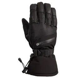 Unisex Adult Edonia Leather Ski Gloves (Black) - Size X-Small