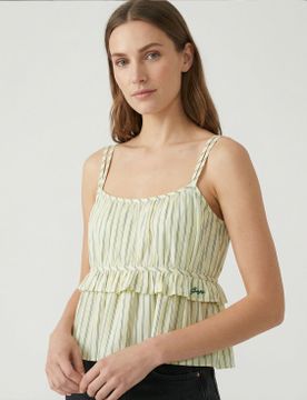 Para mujer. 50559224 Top Iplyn (34), Casual, Algodón, Sin mangas / Tirantes