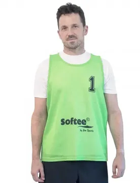 Gilet D´entraînement Junior 5 Unités Green One Size male