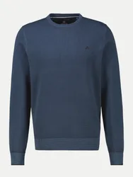 Regular-Fit Strickpullover Blau XXL