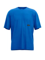 Camiseta funcional de hombre Patch 185 Merino azul XL