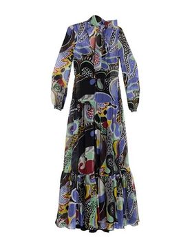 Vestido largo Mujer Azul francés 36 Mujer