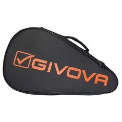 Padel Racket Bag Black / Fluorescent Orange One Size