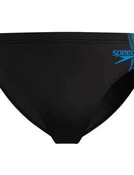 Medley Logo Brief 7cm Herren Badehose, schwarz 4