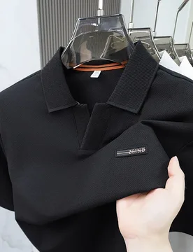 Summer Men's Luxury Brand Letter Embossed Polo Shirt High Quality Skin Friendly Breathable Short Sleeve Casual Lapel Tops - Aliexpress - FashionsVida