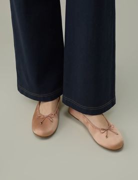 Donna Elegante Ballerine Seta Taglie Varie