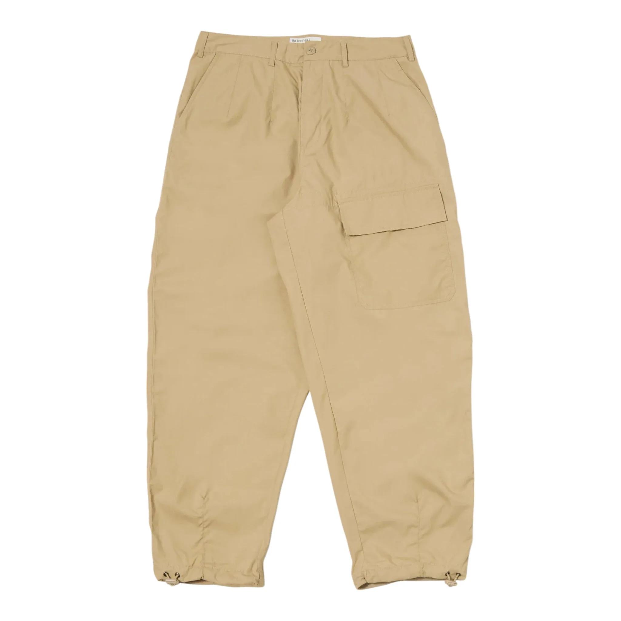 Pantaloni loose pilot trouser - sand - Universal Works - FashionsVida