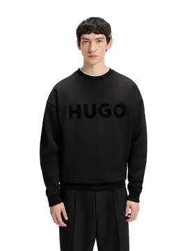Hugo Felpa Dinex 1026683 01 Black M - Hugo Boss - FashionsVida