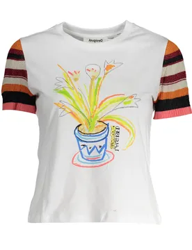 Damen KURZARM-T-SHIRT Weiß 23SWTK80_DAC0E64_BIANCO1000