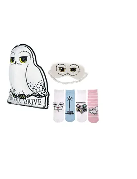 Socken - Hedwig Bundle - EU 35-38 - für Damen - Größe EU 35-38 - multicolor - Lizenzierter Fanartikel - Frauen - female - Harry Potter - FashionsVida