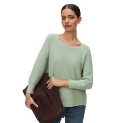 Pull New Nora 3/4 Boatneck Silt Green L