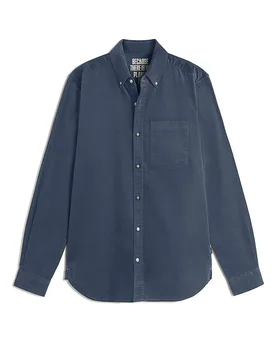 Cordhemd WILLIAM blau M herren - Ecoalf - FashionsVida