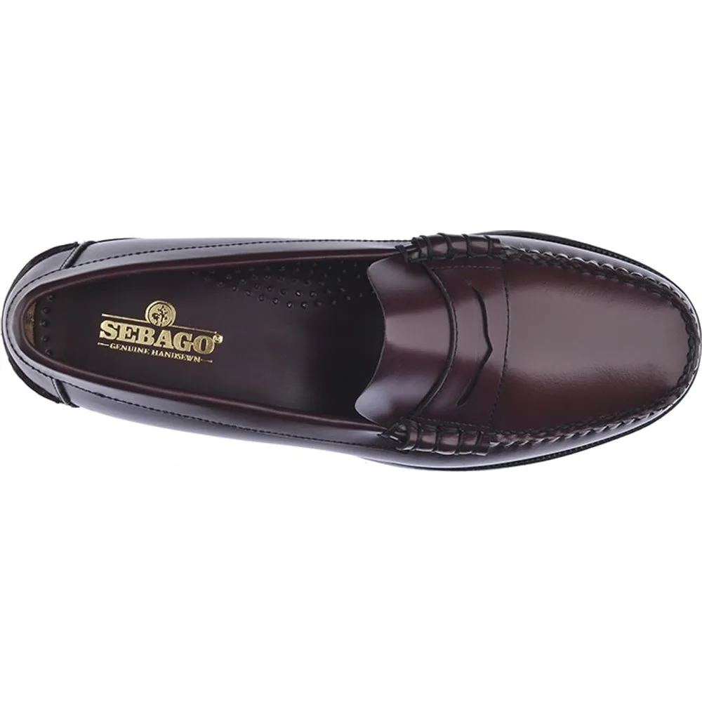 Mocasines de hombre de piel en color garnet - Sebago - FashionsVida