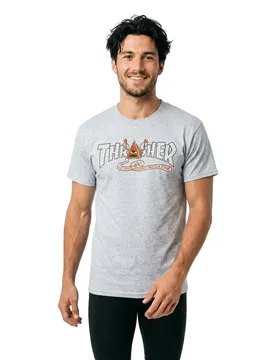 T-shirt à Manches Courtes Pyramid Ash Grey S