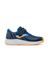 Sneakers in blu dettagli arancione running JVICTW2603V 31