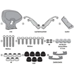 Schienalino KTB1187A Per HONDA FORZA 125 / 350 (2021-2 taglia un