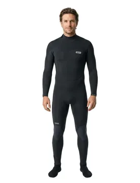 Combinaison Néoprène à Manches Longues Avec Fermeture éclair Dans Le Dos Seek Core 4/3 Mm Black ST