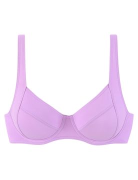 LASCANA Top de bikini lila claro