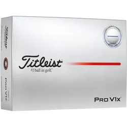 Golfbälle Pro V1x Performance Align 2025 - 12er Pack, weiss/blau
