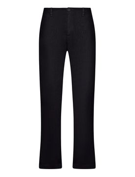 Pantaloni in lino dalla vestibilitÃ regolare