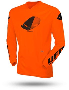 Maglia Moto Cross Enduro da Bambino SLIM RADIAL Arancio taglia XXS