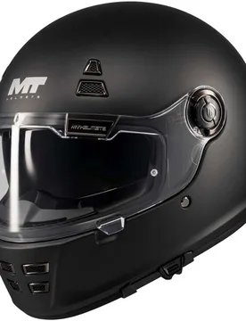 Casco Moto Integrale JARAMA SV PURE A1 Nero Opaco taglia M - MT Helmets - FashionsVida