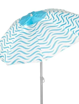 Ombrellone Da Spiaggia 621 Waves Uv50 Protection 200 Cm - Aktive - FashionsVida