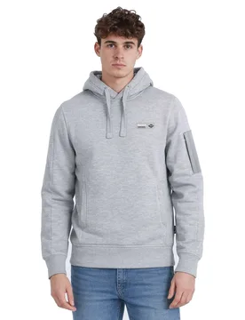 Deras Mens Hoodie - Grey - Size Medium - Bench - FashionsVida