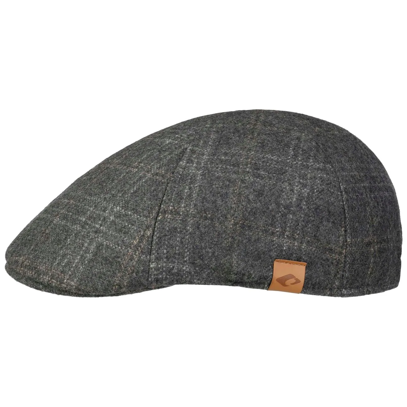 Jaro Flat Cap by - anthracite - Herren - Size: S/M (54-57 cm) - Chillouts - FashionsVida