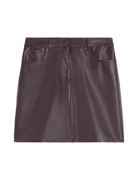 Minirock WKDONCIA dunkelrot 42 damen - WEEKEND MAX MARA - FashionsVida