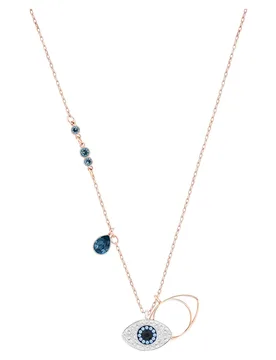 Pendente Symbolica, Evil eye, Blu, Mix di finiture OS - Swarovski - FashionsVida