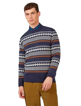 Maglione 67868 Navy Blue M - Ben sherman - FashionsVida