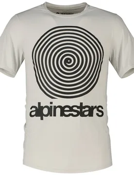 Maglia A Maniche Corte A-dura Oscar Dove White - Alpinestars - FashionsVida