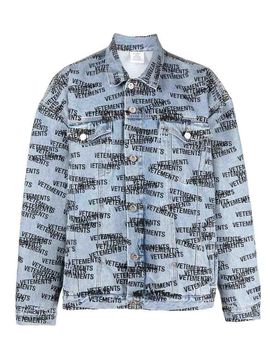 Vetements Giacca di jeans