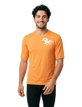 Maglietta A Maniche Corte Off Road Rugged 2.0 Orange - Ale - FashionsVida