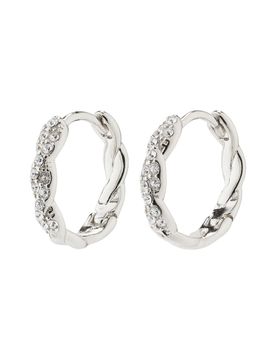 Pilgrim Pendientes 'Ezo' plata
