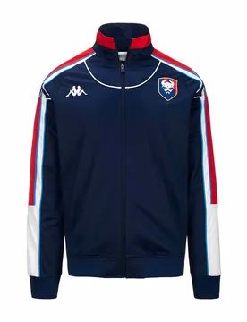 Kinder Trainingsjacke SM Caen Regroove 2024/25 - Bleu - male - Size: 12 ans