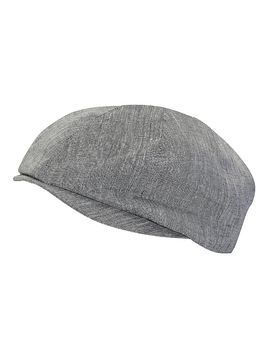 Leinenkappe grau herren