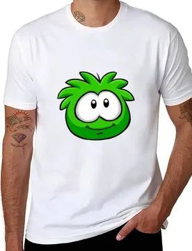 Green Puffle T-Shirt t shirt man cotton man t shirt cotton T-Shirt - Aliexpress - FashionsVida