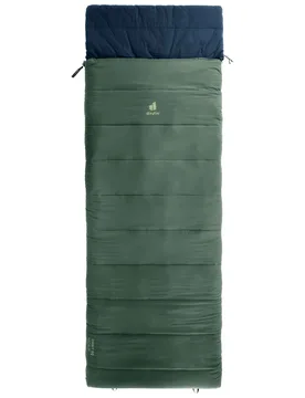 Sac de couchage - Orbit SQ +6° Ivy Ink - Taille Gauche - Vert - Deuter - FashionsVida