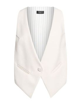 Chaleco sartorial Mujer Beige 36 Mujer