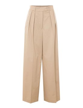 Anine Bing Pantaloni Lou beige