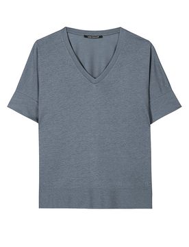 Camiseta azul oscuro 34