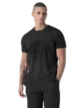 T-shirt à Manches Courtes Fading Graphic Black S
